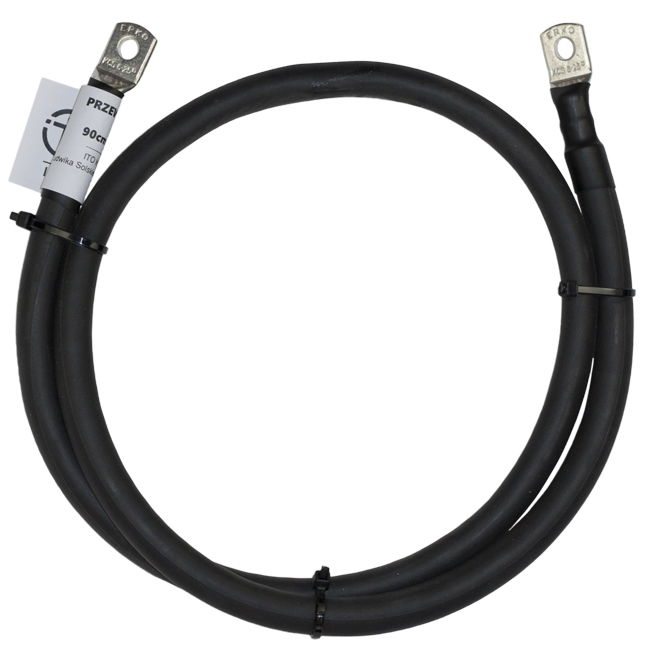 Przewód masowy - łącznik, 90 cm / 25 mm2